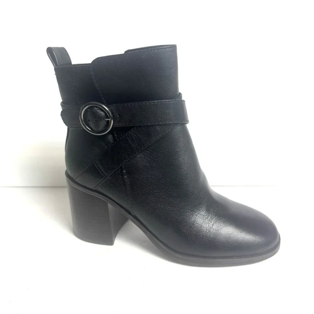 Crown Vintage Womens Courla Boot Black Size 9.5 M